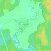 Mapa topográfico Усть-Пристань, altitud, relieve
