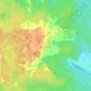 Mapa topográfico Маланьинская, altitud, relieve