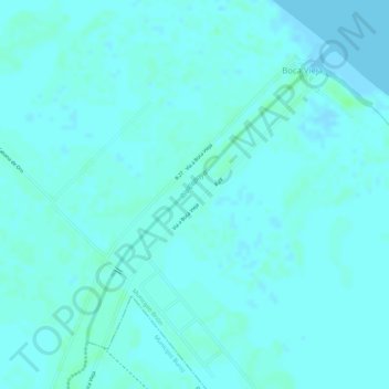 Mapa topográfico Río Capaya, altitud, relieve