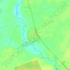 Mapa topográfico Гусево, altitud, relieve