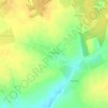 Mapa topográfico Петрищево, altitud, relieve