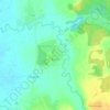 Mapa topográfico Фадеево, altitud, relieve
