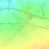 Mapa topográfico Комсомольский, altitud, relieve