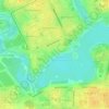 Mapa topográfico Парк Грековой, altitud, relieve