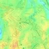 Mapa topográfico Provence Suites, altitud, relieve