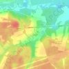Mapa topográfico Уварово, altitud, relieve