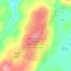 Mapa topográfico Интересный рельеф для сноукайта за Кийявром, altitud, relieve