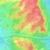Mapa topográfico Deepcut, altitud, relieve