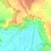 Mapa topográfico Новое Уткино, altitud, relieve