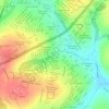 Mapa topográfico Parque Ecológico Lauro Martins Filho, altitud, relieve