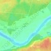 Mapa topográfico Андреевское, altitud, relieve