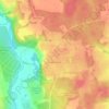 Mapa topográfico Андреевское, altitud, relieve