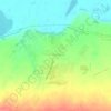 Mapa topográfico Приозёрный, altitud, relieve