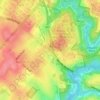 Mapa topográfico Bundara Reserve, altitud, relieve