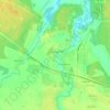 Mapa topográfico Лютово, altitud, relieve