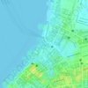 Mapa topográfico Porto Futuro, altitud, relieve
