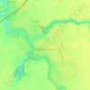Mapa topográfico Старовеличковская, altitud, relieve