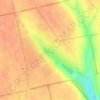 Mapa topográfico Лидиевка, altitud, relieve