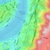Mapa topográfico 重庆开埠遗址公园, altitud, relieve