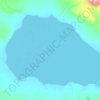 Mapa topográfico 哈拉湖, altitud, relieve