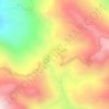 Mapa topográfico Pucara, altitud, relieve