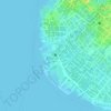 Mapa topográfico Pr, altitud, relieve