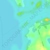 Mapa topográfico Fothergill Island, altitud, relieve