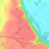 Mapa topográfico Красногорівка, altitud, relieve