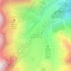 Mapa topográfico Ghiacciaio del Belvedere, altitud, relieve