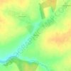 Mapa topográfico Макеево, altitud, relieve