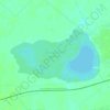 Mapa topográfico озеро Большой Артуган, altitud, relieve