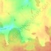 Mapa topográfico Малое Ильинское, altitud, relieve