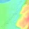 Mapa topográfico Кушманаково, altitud, relieve
