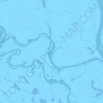 Mapa topográfico Мангут (Криуша), altitud, relieve