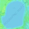 Mapa topográfico Lake Rosalie, altitud, relieve
