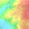 Mapa topográfico Раздолье, altitud, relieve
