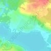 Mapa topográfico Большое Ивановское, altitud, relieve