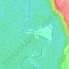 Mapa topográfico Кубань, altitud, relieve