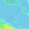 Mapa topográfico William Island, altitud, relieve
