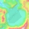Mapa topográfico Lake Pinatubo, altitud, relieve