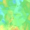 Mapa topográfico Архангельское, altitud, relieve