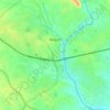Mapa topográfico Raigarh, altitud, relieve