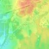 Mapa topográfico Контемирово, altitud, relieve