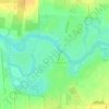 Mapa topográfico Новоплатнировская, altitud, relieve