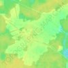 Mapa topográfico Мелихово, altitud, relieve