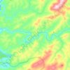 Mapa topográfico Ортон, altitud, relieve