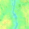 Mapa topográfico Pickerel Lake, altitud, relieve