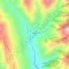 Mapa topográfico Миси, altitud, relieve