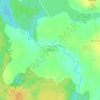 Mapa topográfico Ильино, altitud, relieve