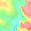 Mapa topográfico Ельшанка, altitud, relieve
